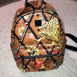 Authentic MCM large backpack